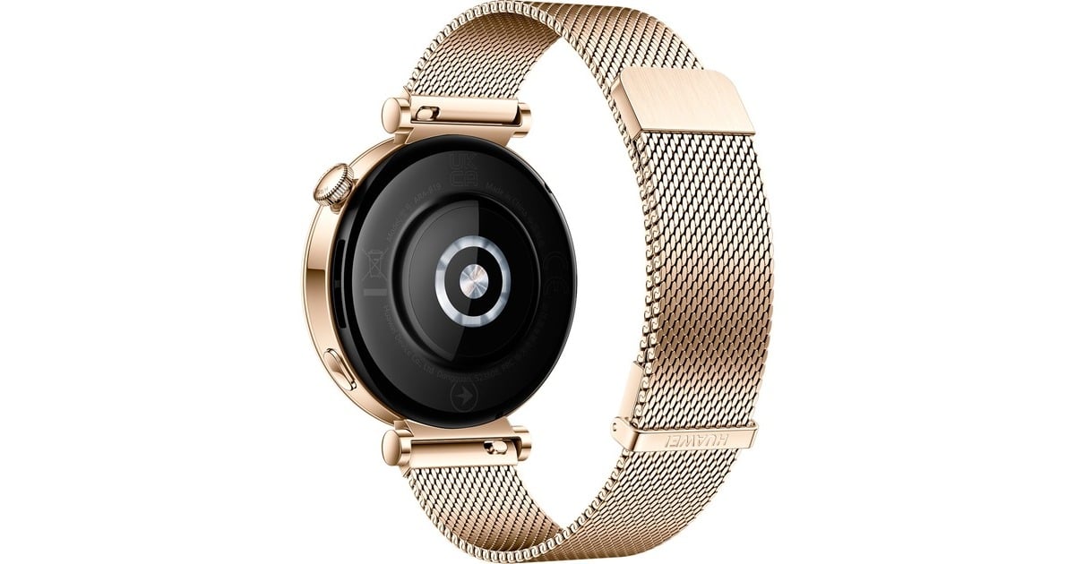 Huawei Watch GT4 41mm Aurora B19M Smartwatch gold weiß goldenes