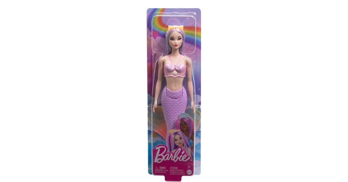 Mattel Barbie Dreamtopia Meerjungfrauen Puppe Lavendel