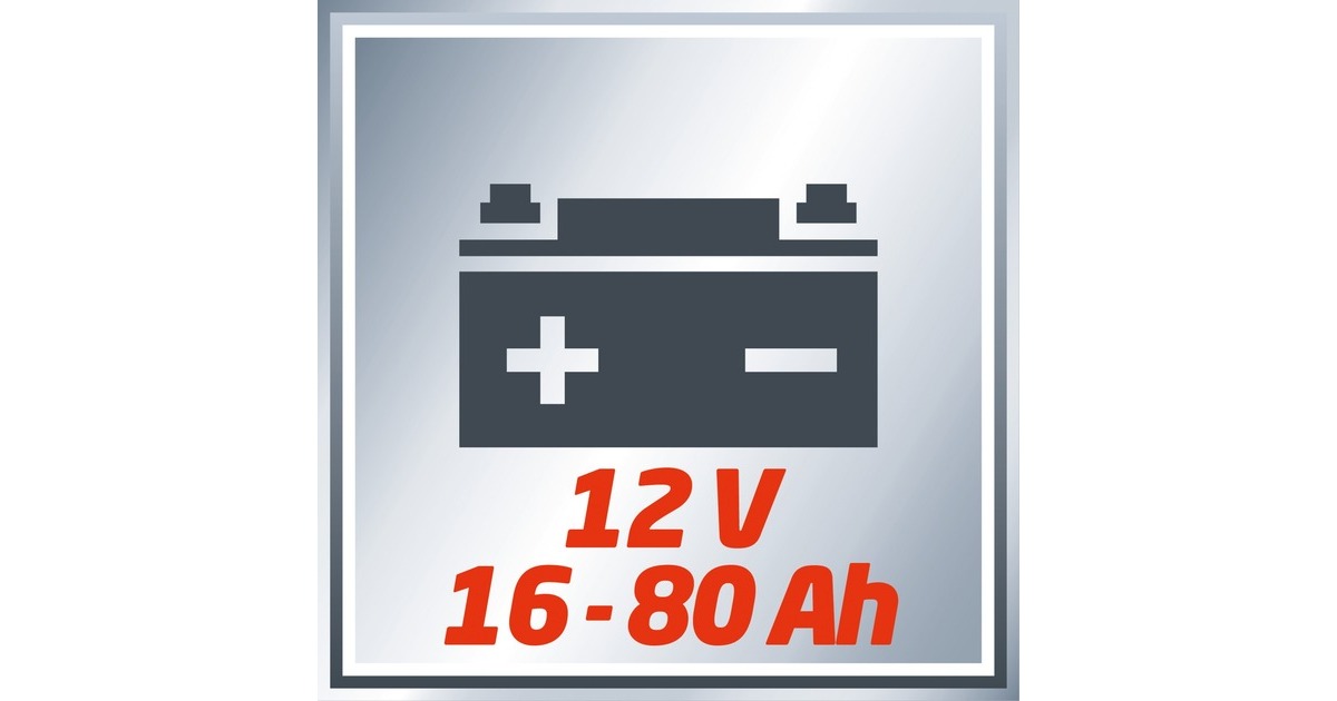 Einhell Batterie Ladegerät CC BC 5 rot schwarz für Kfz und