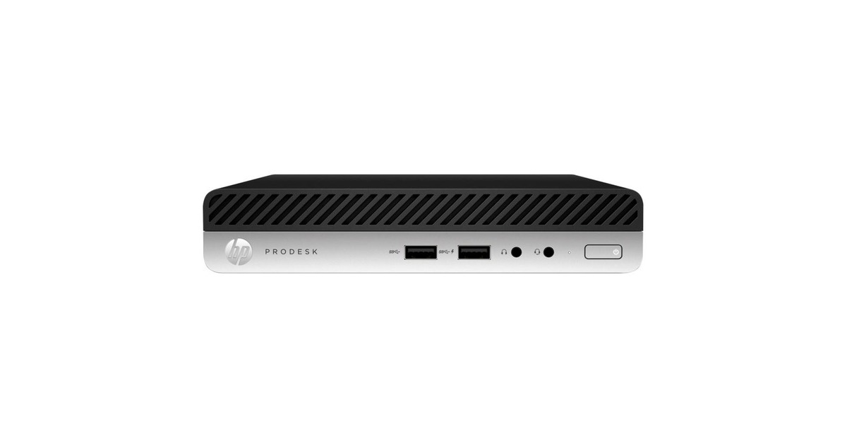 HP ProDesk 400 G5 Mini PC Generalüberholt PC System silber schwarz