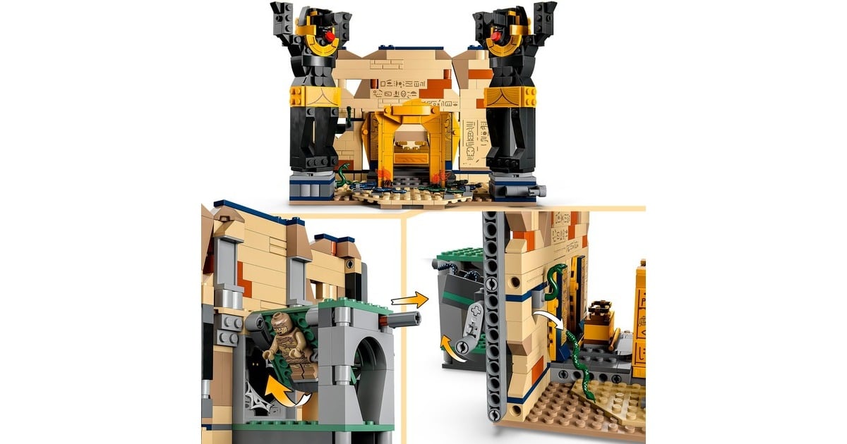 Lego Indiana Jones Flucht Aus Dem Grabmal Konstruktionsspielzeug