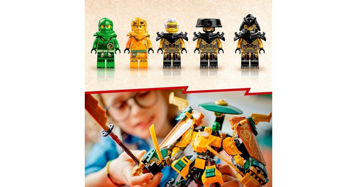 LEGO 71794 Ninjago Lloyds Und Arins Training Mechs Konstruktionsspielzeug