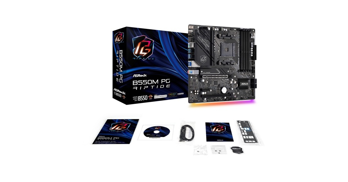 ASRock B550M PG RIPTIDE Mainboard