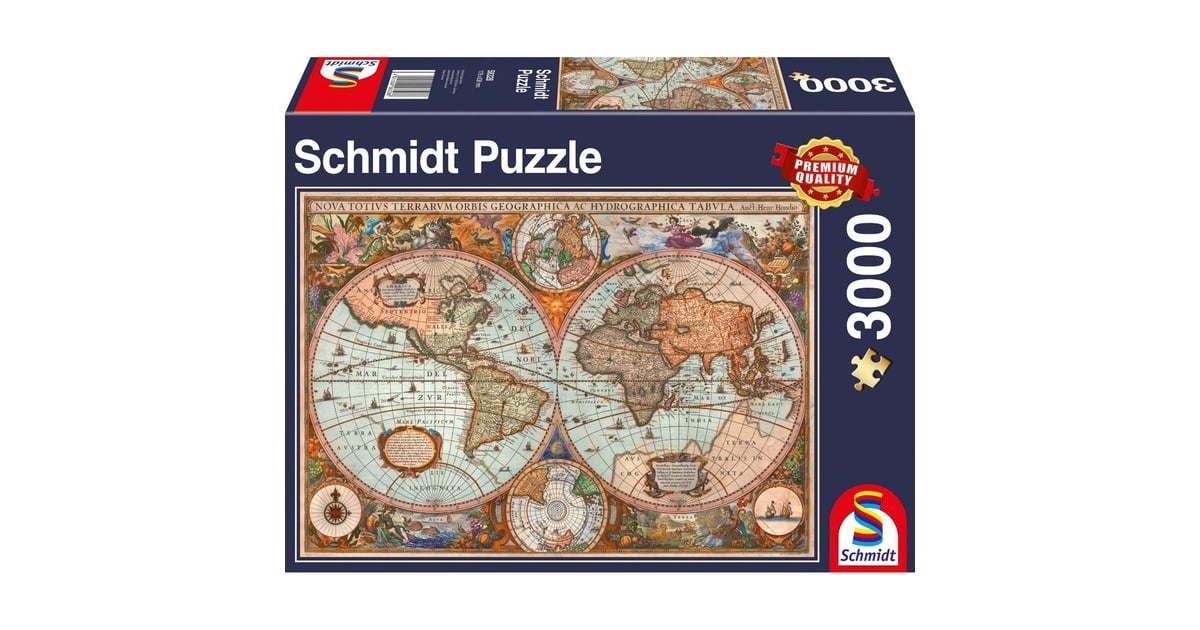 Schmidt Spiele Puzzle Antike Weltkarte