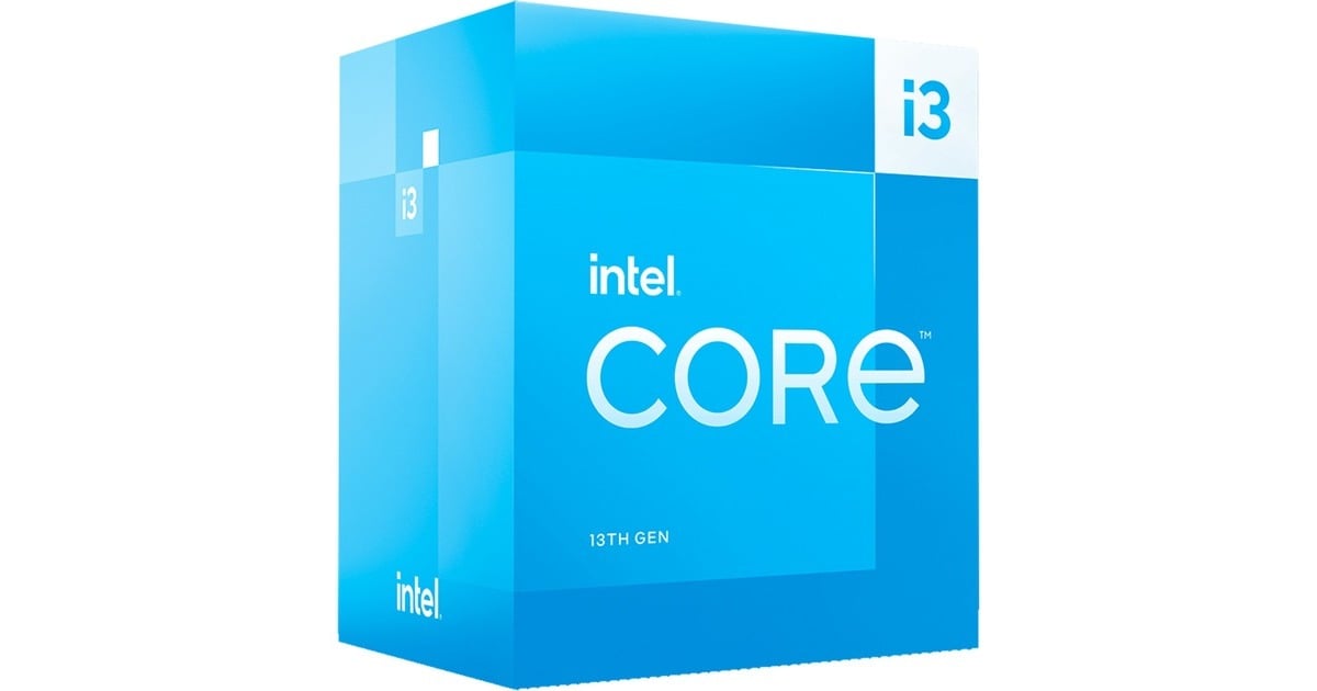 Intel Core I3 13100F Prozessor Tray Version