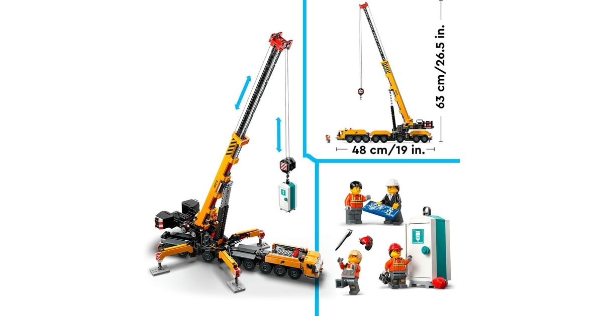 Lego City Mobiler Baukran Konstruktionsspielzeug Outlet