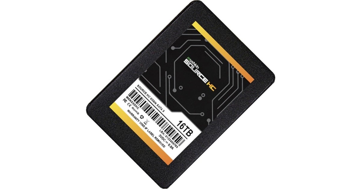 Mushkin Source HC 16 TB SSD Schwarz SATA 6 Gb S 2 5 Outlet