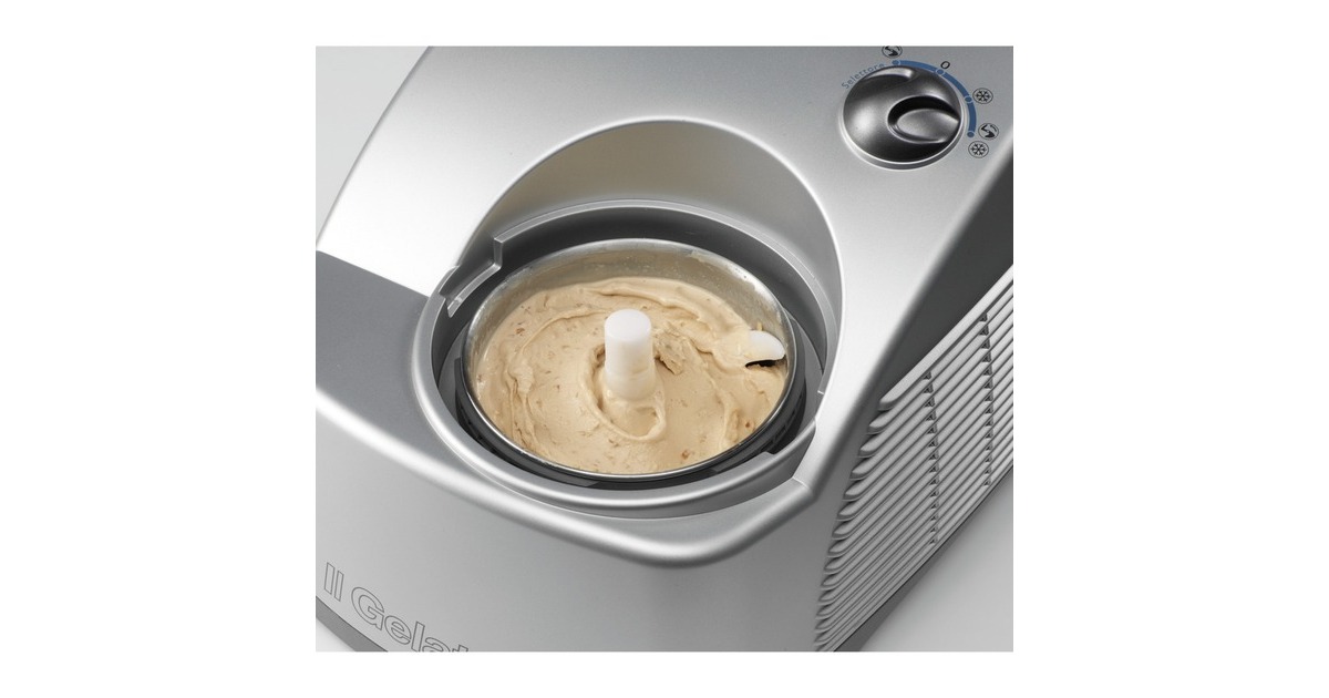 DeLonghi Eismaschine ICK 6000 Silber