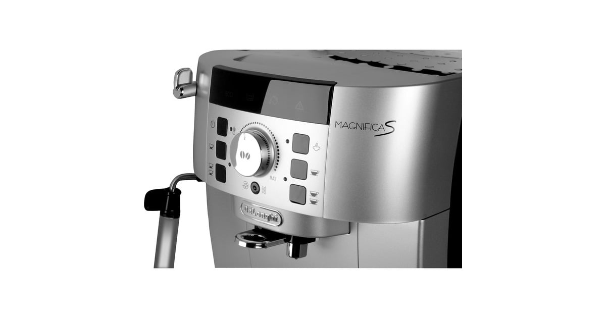 DeLonghi Magnifica S ECAM 22 110 SB Vollautomat Silber Schwarz Outlet