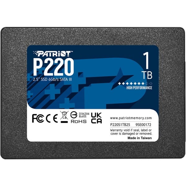 Patriot P Tb Ssd Schwarz Sata Iii Gb S