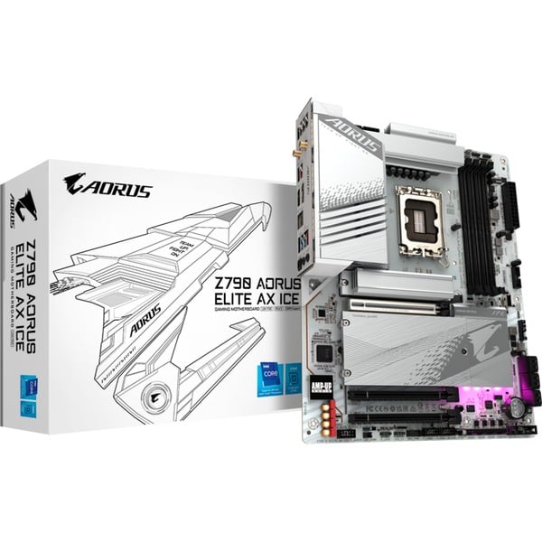 Gigabyte Z Aorus Elite Ax Ice Mainboard Wei Outlet