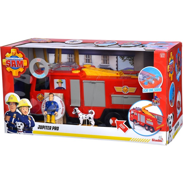 Simba Feuerwehrmann Sam Jupiter Serie 13 Spielfahrzeug Rot Gelb