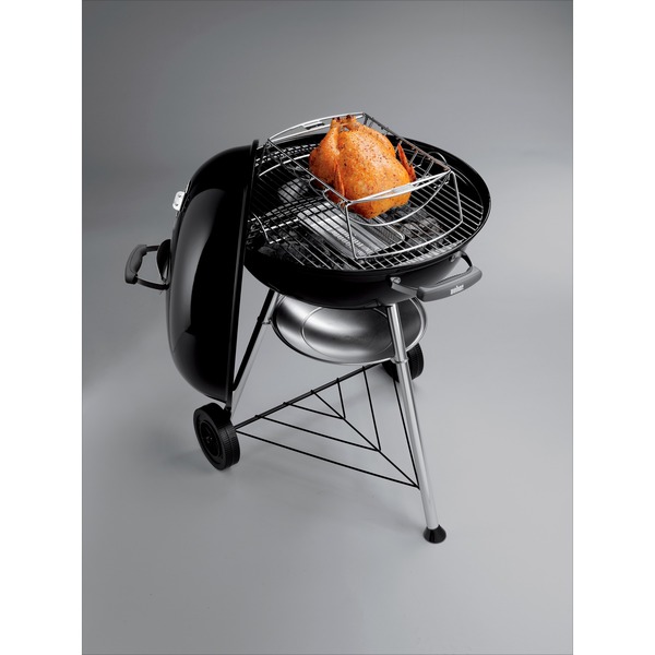 Weber Holzkohlegrill Compact Kettle Schwarz Cm