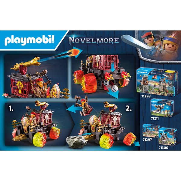 Playmobil Novelmore Burnham Raiders Feuerkampfwagen