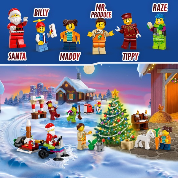 Lego City Adventskalender Konstruktionsspielzeug Mit