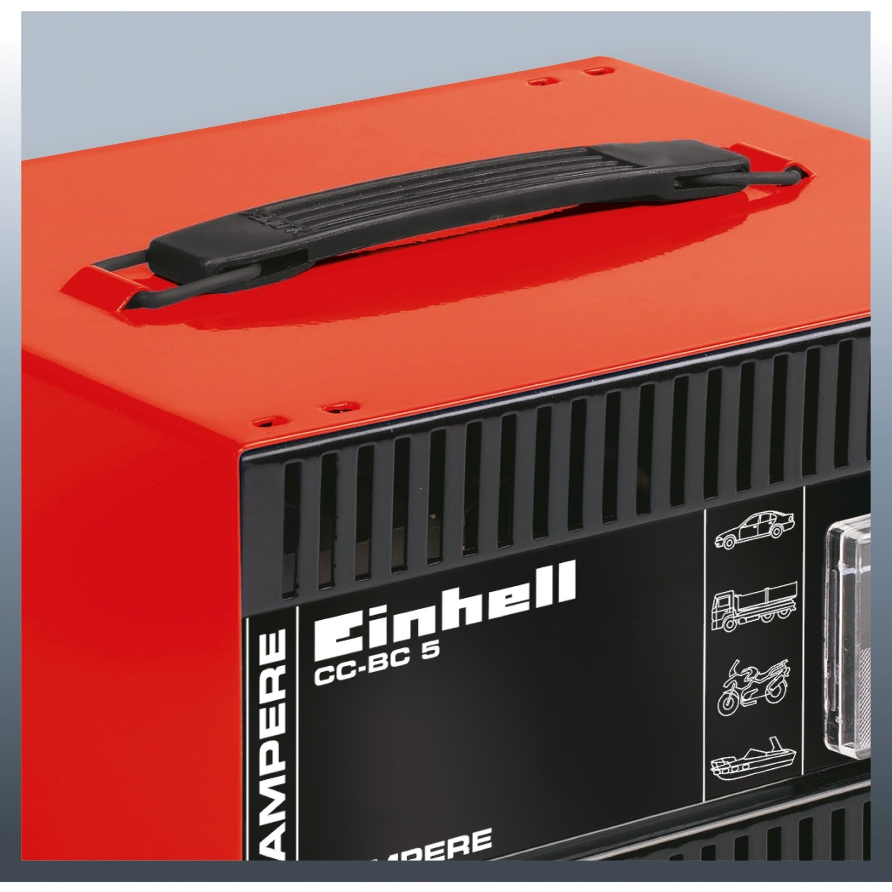 Einhell Batterie Ladeger T Cc Bc Rot Schwarz F R Kfz Und