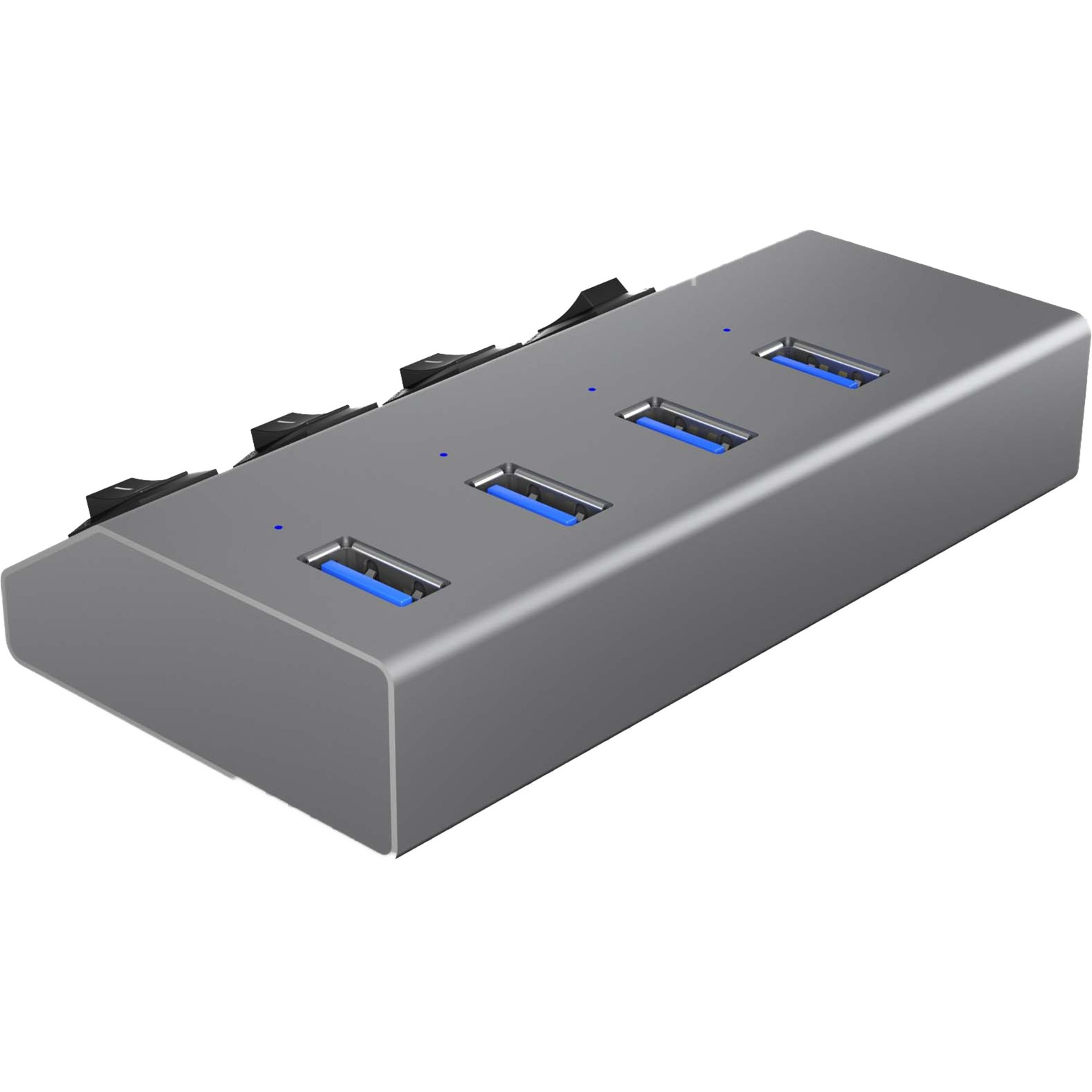 Icy Box Ib Hub Usb Hub Silber