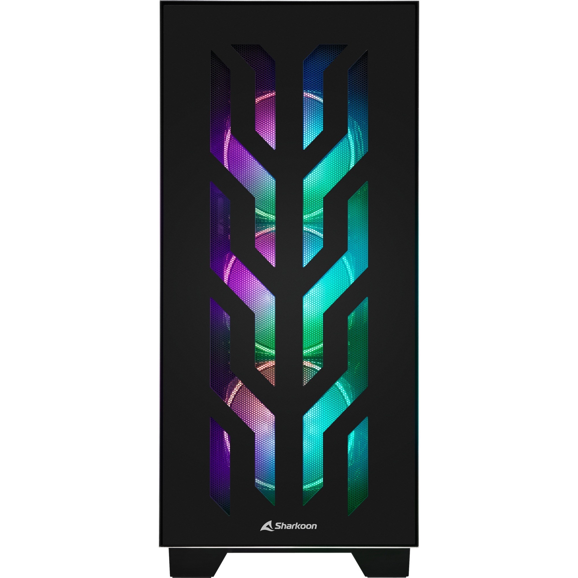 Sharkoon Elite Shark Ca T Big Tower Geh Use Schwarz X Geh Rtetes Glas