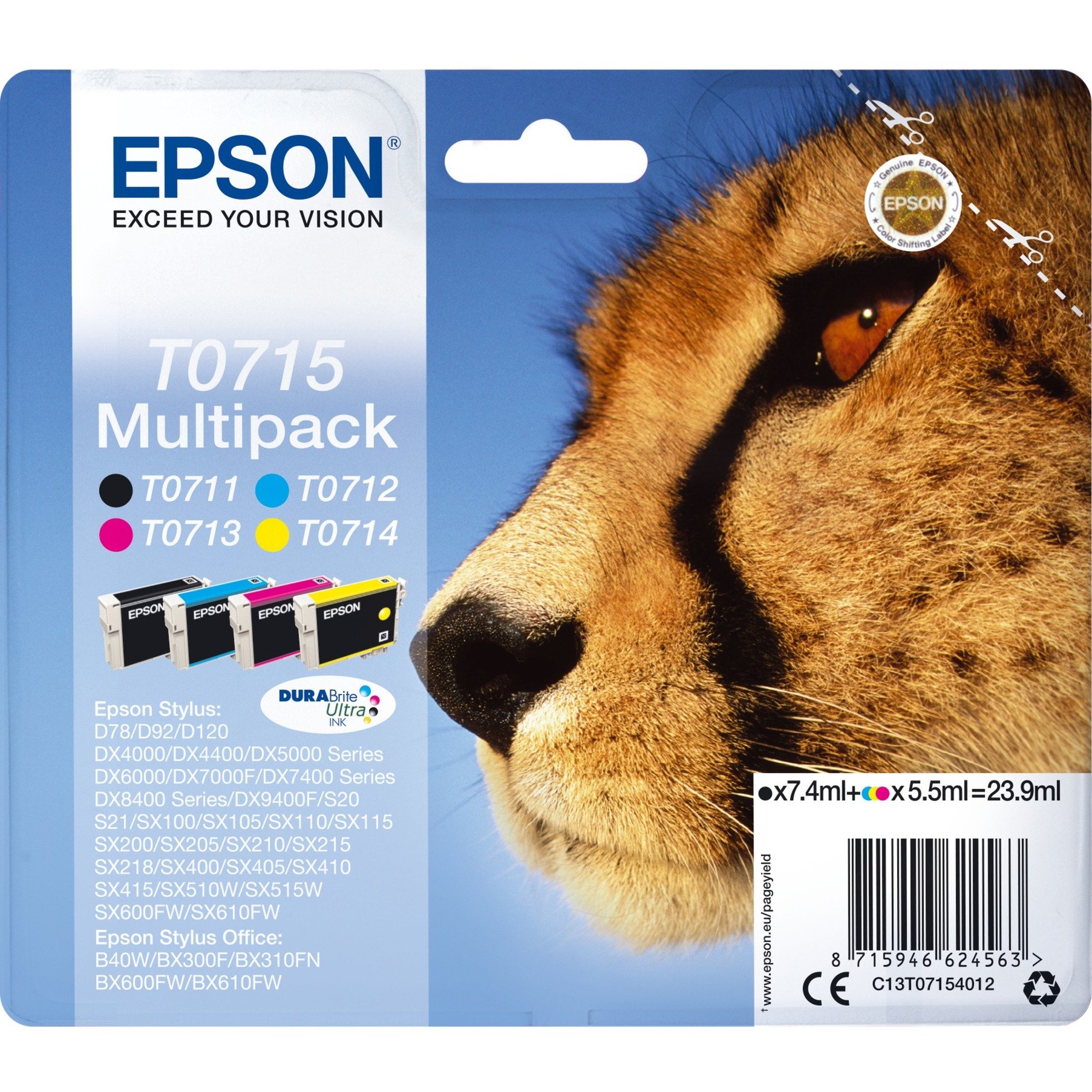 Epson Tinte Multipack T C T Durabrite