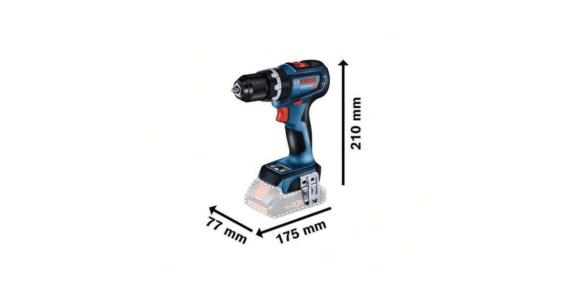 Bosch Professional Akku Schlagbohrschrauber Gsb 18v 90 C Professional