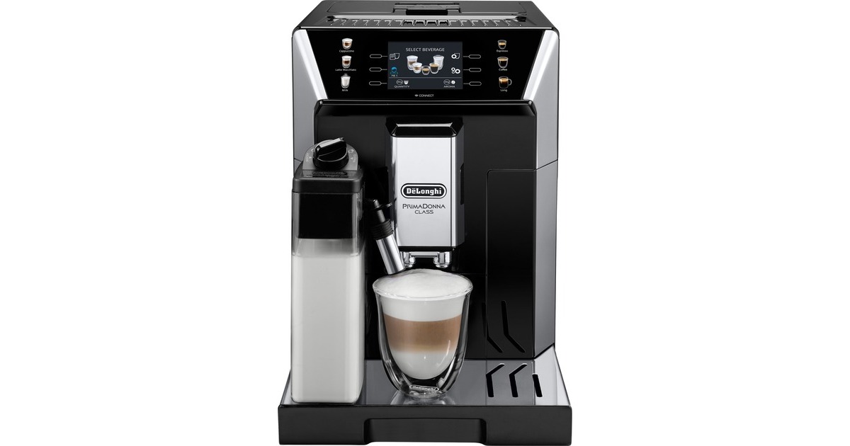 DeLonghi PrimaDonna Class ECAM 550.65.SB Vollautomat schwarz silber