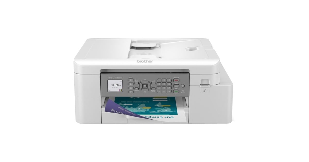 Brother MFC-J4340DW, Multifunktionsdrucker grau, USB, WLAN, Scan, Kopie ...