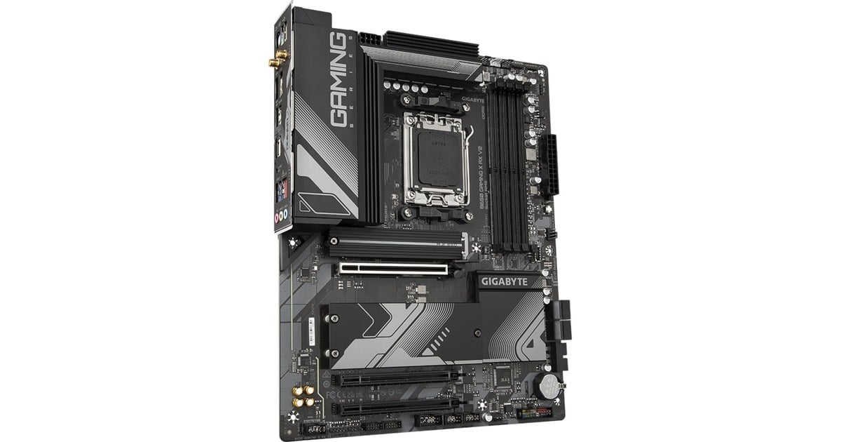 Gigabyte B Gaming X Ax V Mainboard Schwarz Grau Outlet