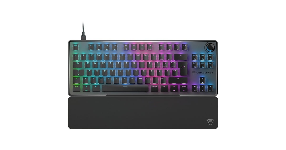 Turtle Beach Vulcan II TKL Pro, Gaming-Tastatur schwarz, DE-Layout ...