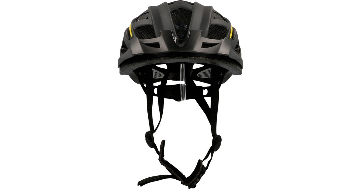 FISCHER Fahrrad Urban Montis, Helm schwarz/gelb, cm Größe 52-59