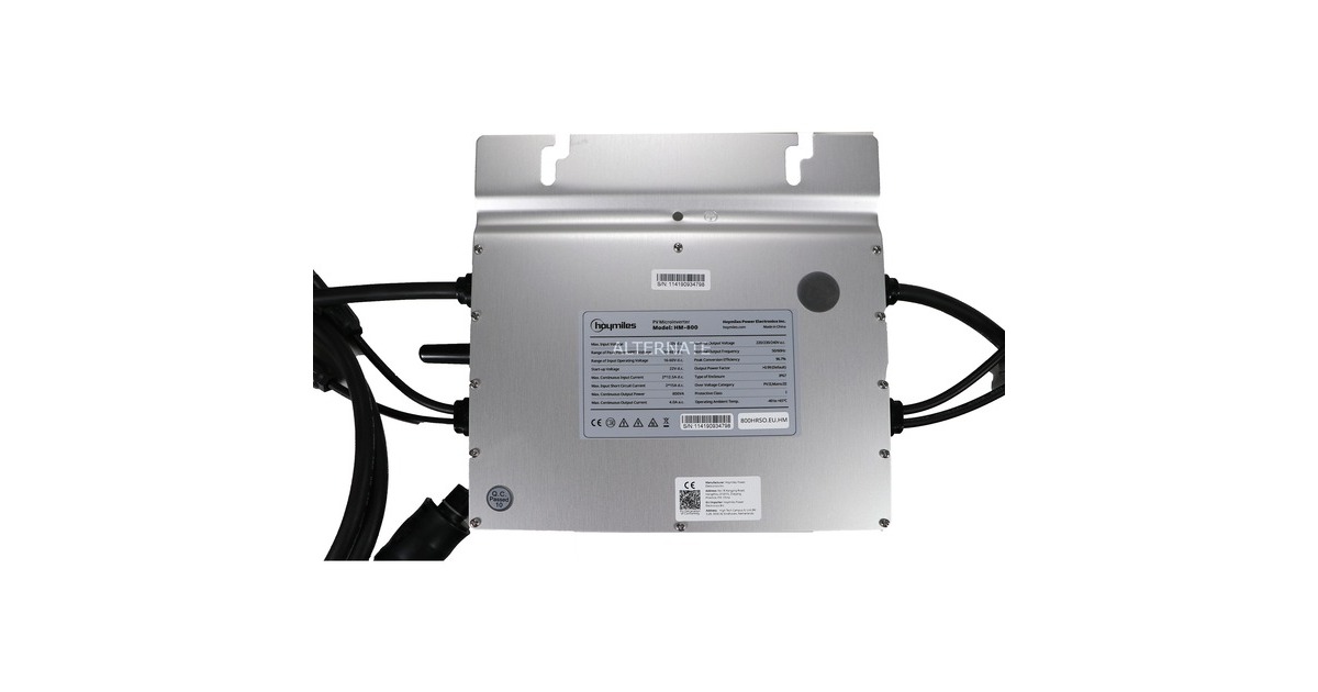 Hoymiles HM-800 Mikro Wechselrichter - Nullsteuersatz - E-mobility Online  Shop