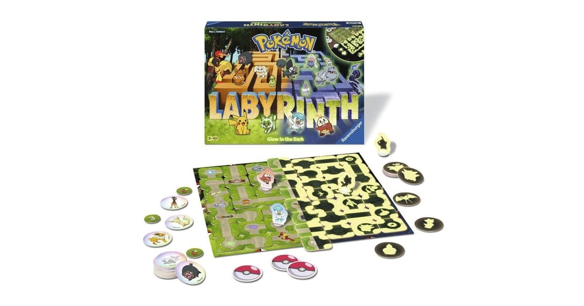 Ravensburger Pokémon Labyrinth Glow in the Dark, Brettspiel