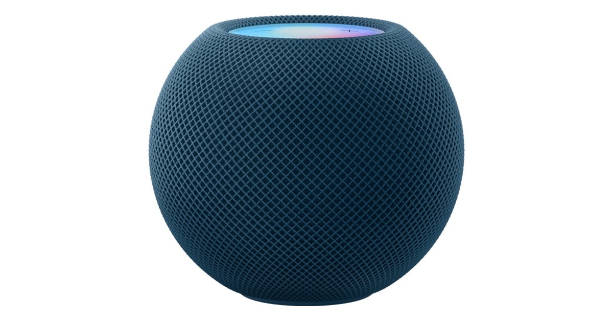 Bluetooth, blau, Apple Lautsprecher HomePod Siri WLAN, mini,