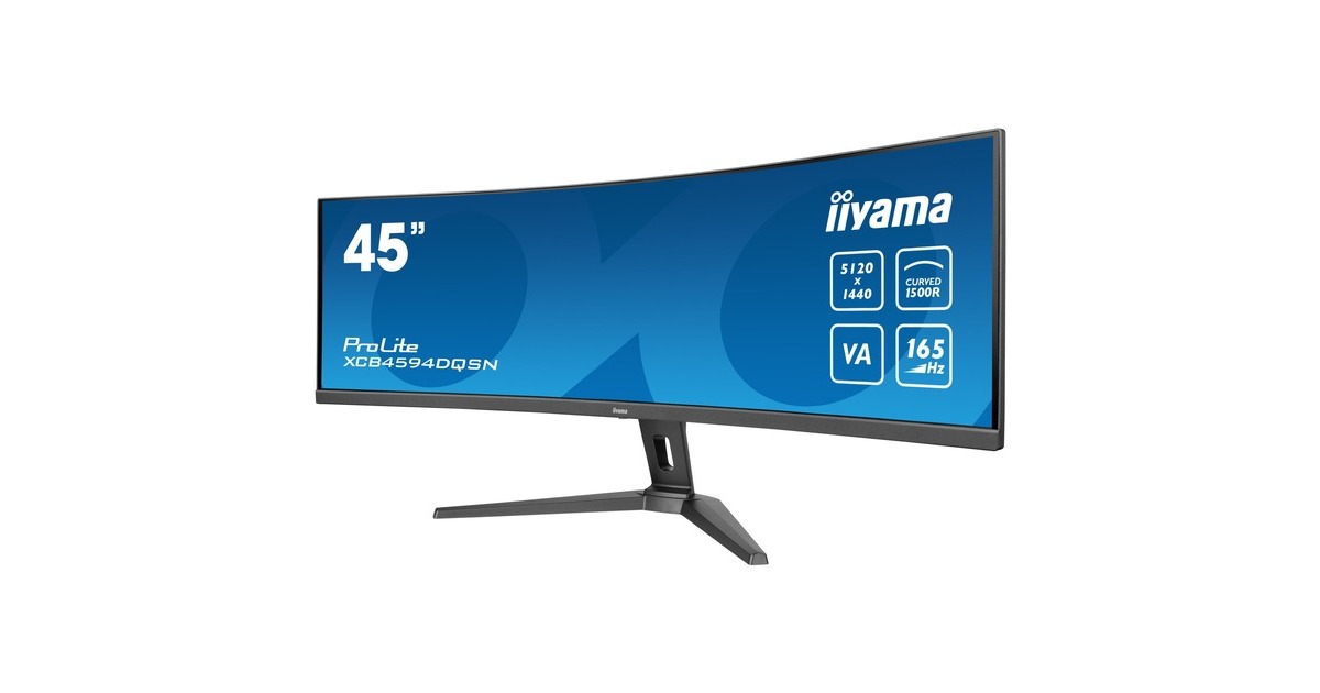 Iiyama ProLite XCB4594DQSN-B1, Gaming-Monitor 113 Cm (44 Zoll), Schwarz ...