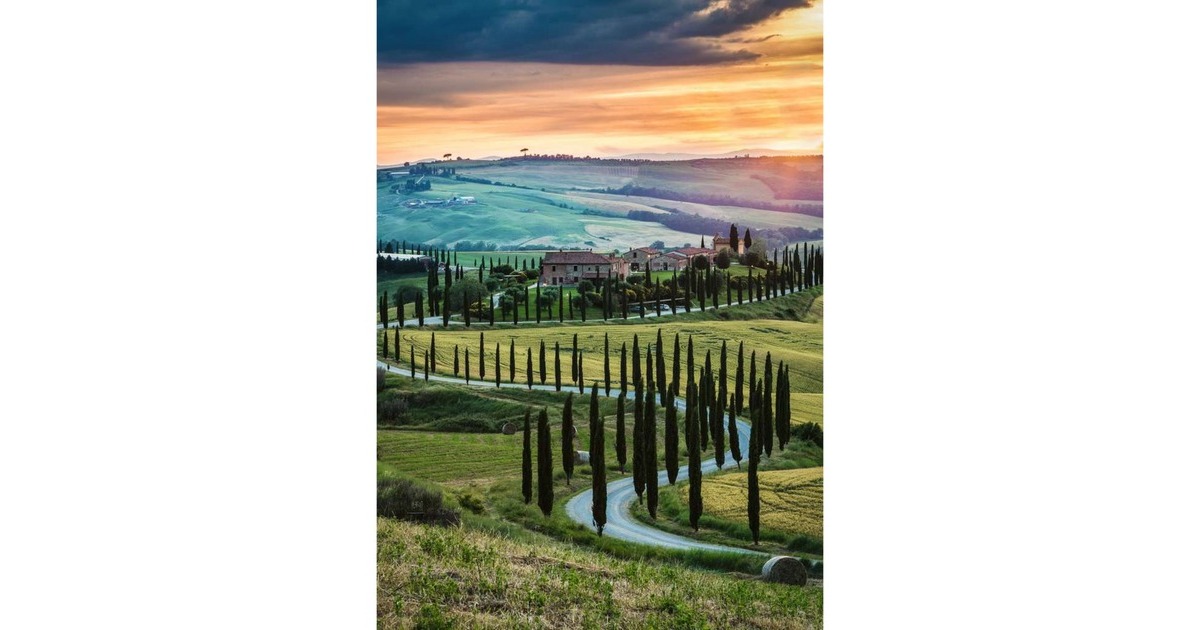 17612 Ravensburger PUZZLE ADULTI paesaggi puzzle 1000 pz Foto Val d'Orcia,  Tuscany, Toscana, 14+ – Full Toys