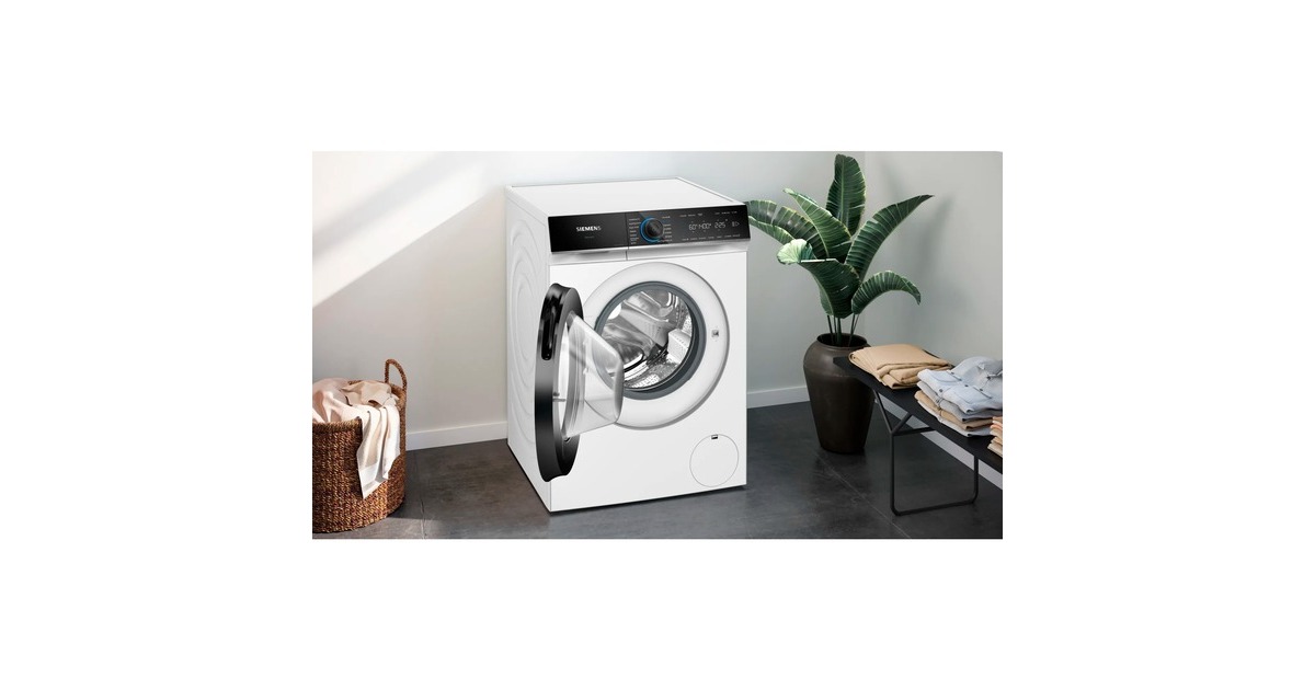IQ700, Waschmaschine Siemens WG54B2030 weiß/schwarz