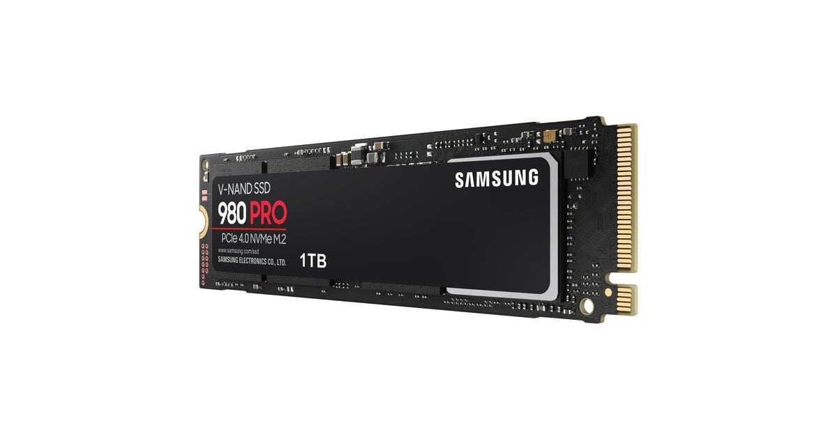 SAMSUNG x4, intern M.2 TB, 4.0 1.3c, PRO 2280, 980 NVMe PCIe 1 SSD