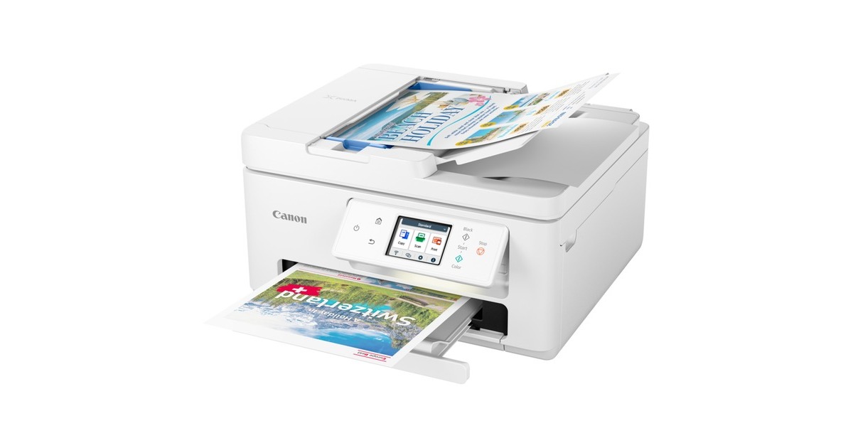 Canon Pixma Ts I Multifunktionsdrucker Wei Usb Wlan Scan Kopie Pixma Print Plan Outlet