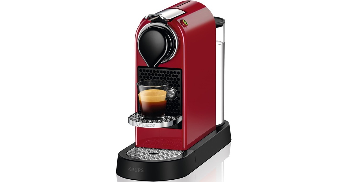 Krups Nespresso CitiZ Kapselmaschine rot XN7415