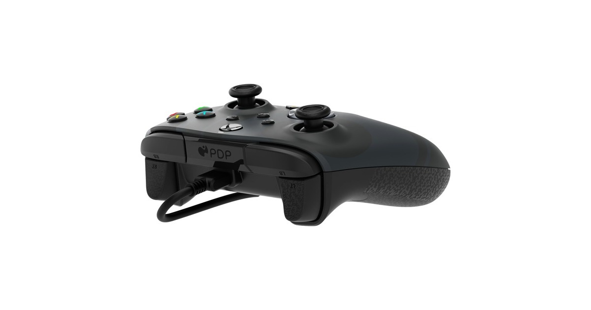 Pdp Rematch Advanced Wired Controller Radial Black Gamepad Schwarz