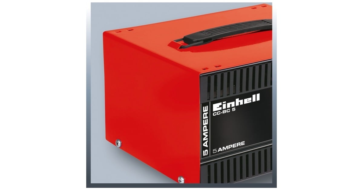 Einhell Batterie Ladeger T Cc Bc Rot Schwarz F R Kfz Und Motorradbatterien