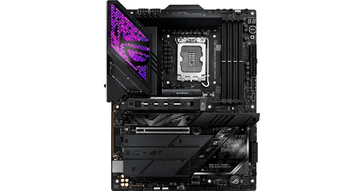 Asus Rog Strix Z E Gaming Wifi Mainboard Schwarz Outlet