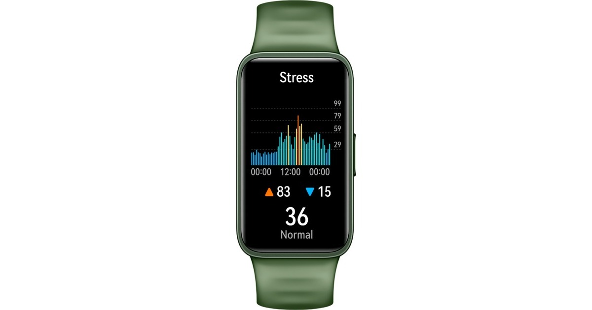 Silikon-Armband 8 Fitnesstracker grün, Band (Ahsoka-B19), Huawei