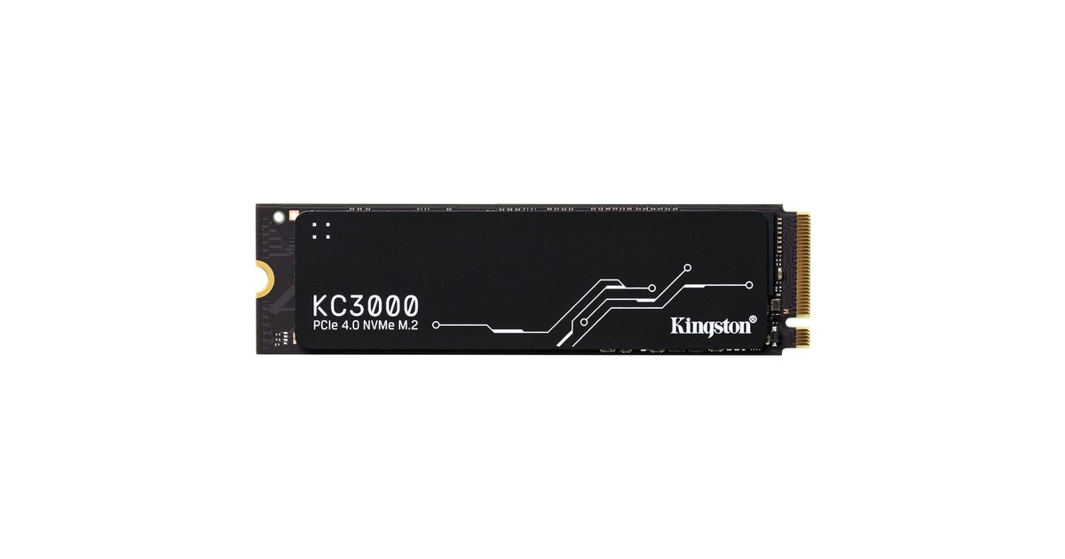 4.0 schwarz, SSD KC3000 NVMe, 1024 PCIe Kingston 2280 GB, x4, M.2