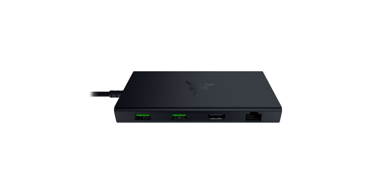 Razer USB-C Dock - Schwarz, Dockingstation schwarz, USB-A, USB-C ...