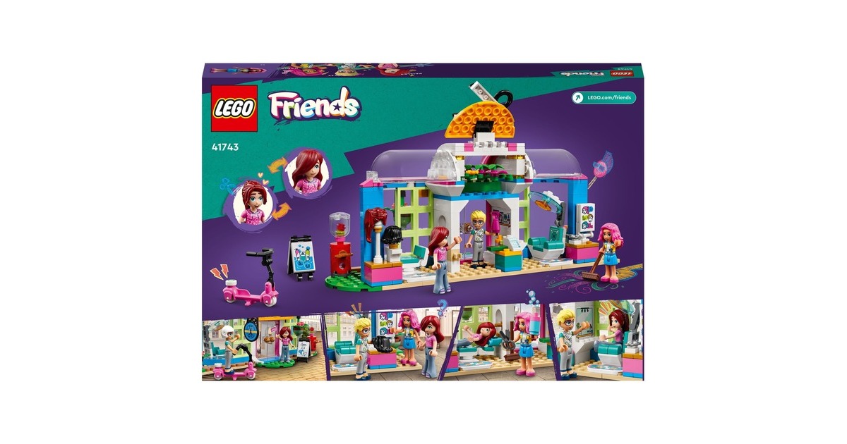 Friseursalon, Friends LEGO Konstruktionsspielzeug 41743