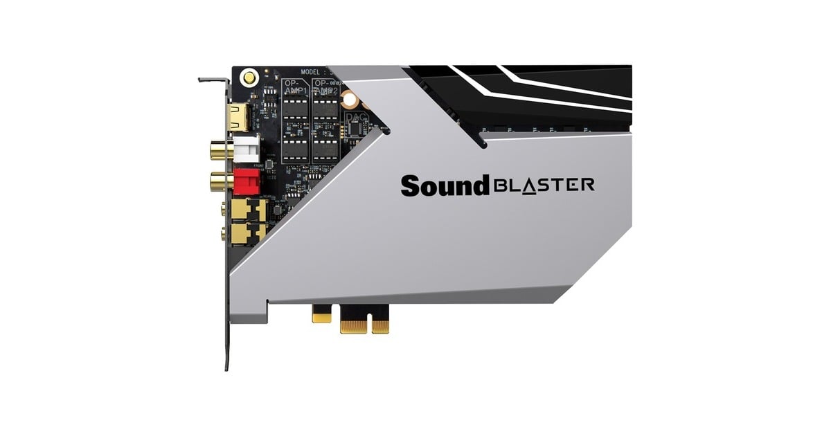 Creative SoundBlaster AE-9, Soundkarte