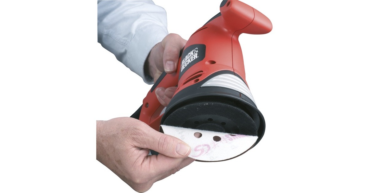 Black & Decker KA191EK-QS Random Orbital Sander 125 mm 480 Watts