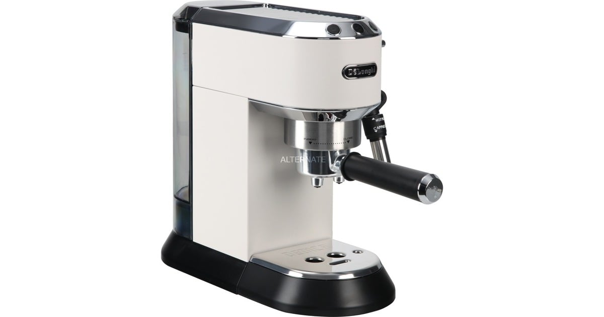 DeLonghi Dedica Style EC 685.W Espressomaschine wei silber