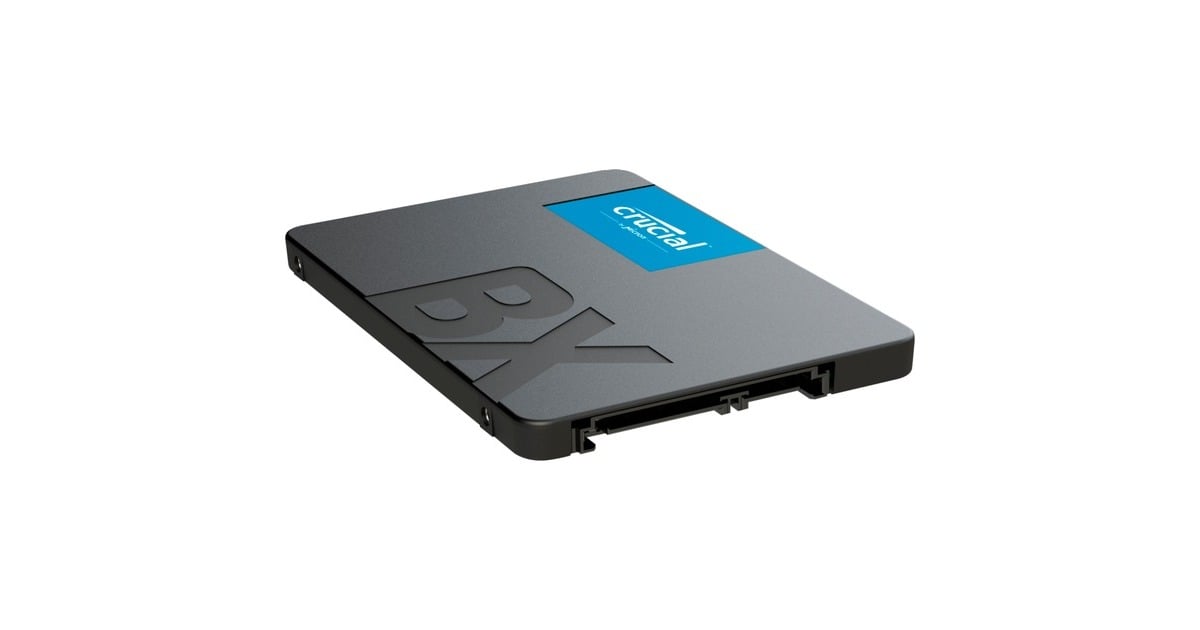 Crucial BX500 1 TB, SSD schwarz, SATA 6 Gb/s, 2,5