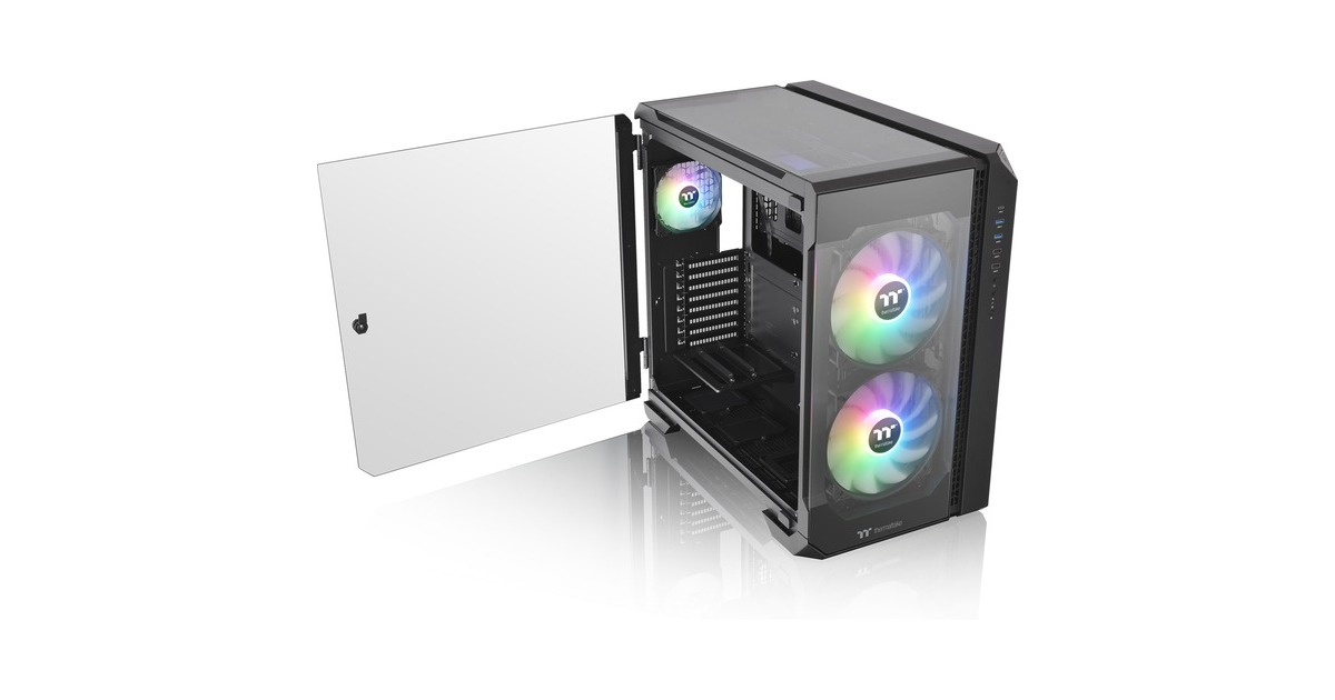 Thermaltake VIEW 51 TG ARGB フルタワー PCケース - PC周辺機器